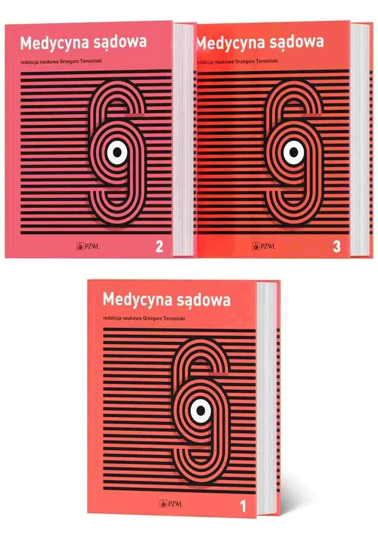Książka - Medycyna sądowa. Tom 1-3