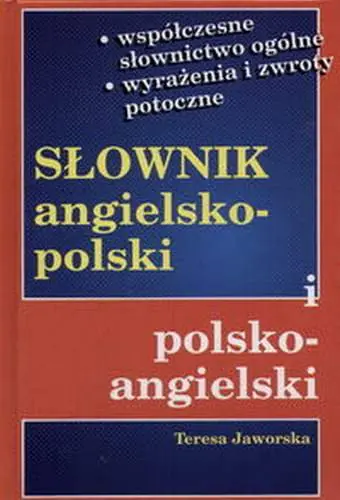 Książka - Słownik angielsko-polski i polsko-angielski