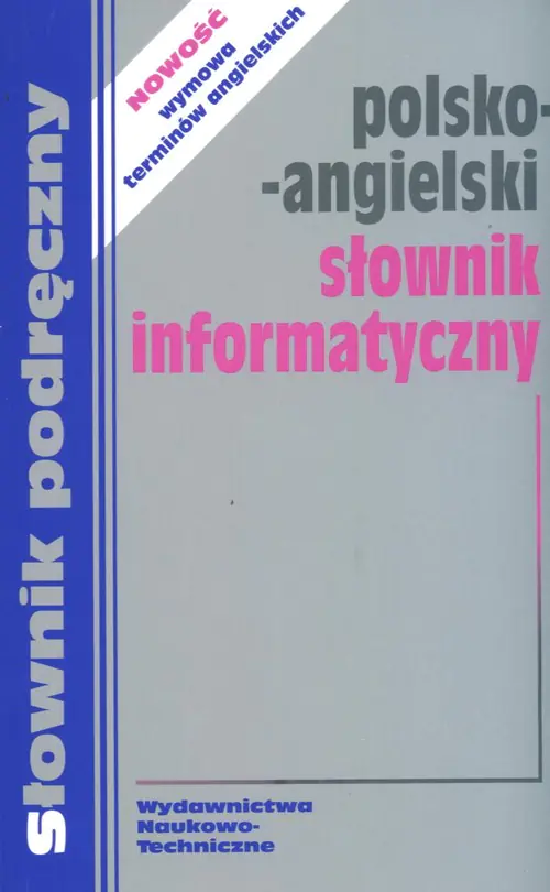 Książka - Polsko-Angielski Słownik Informatyczny