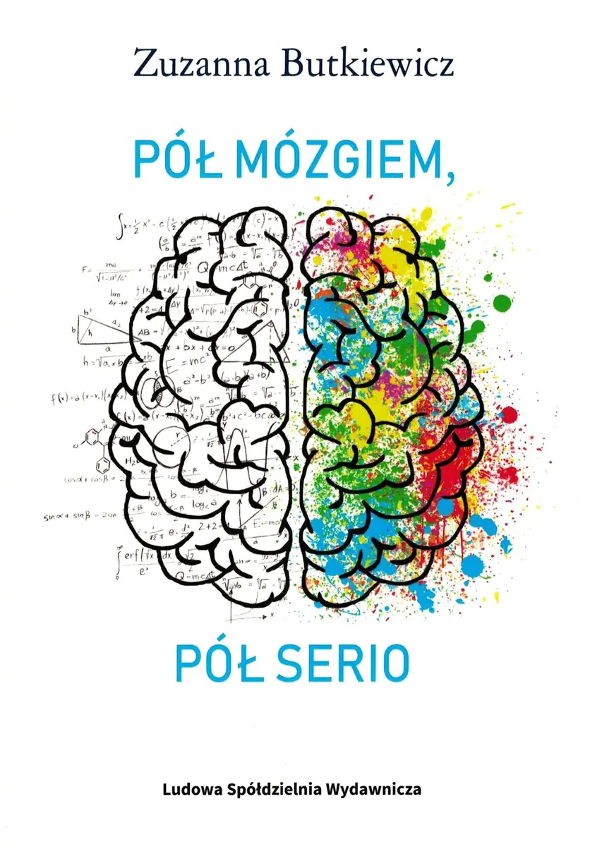 Książka - Pół mózgiem pół serio