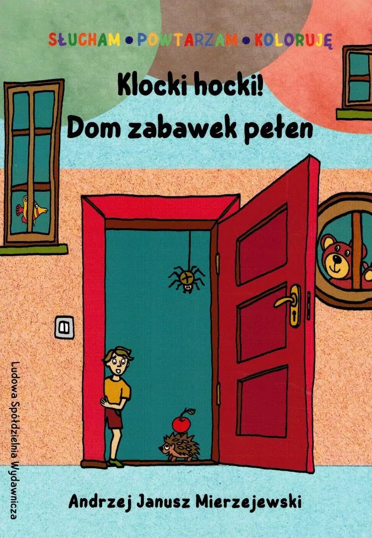 Książka - Klocki hocki! Dom zabawek pełen
