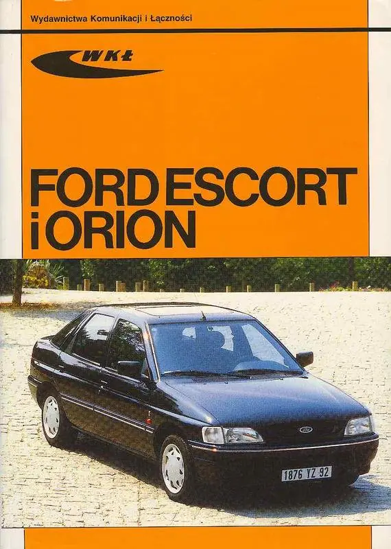 Książka - Ford Escort i Orion od 1991