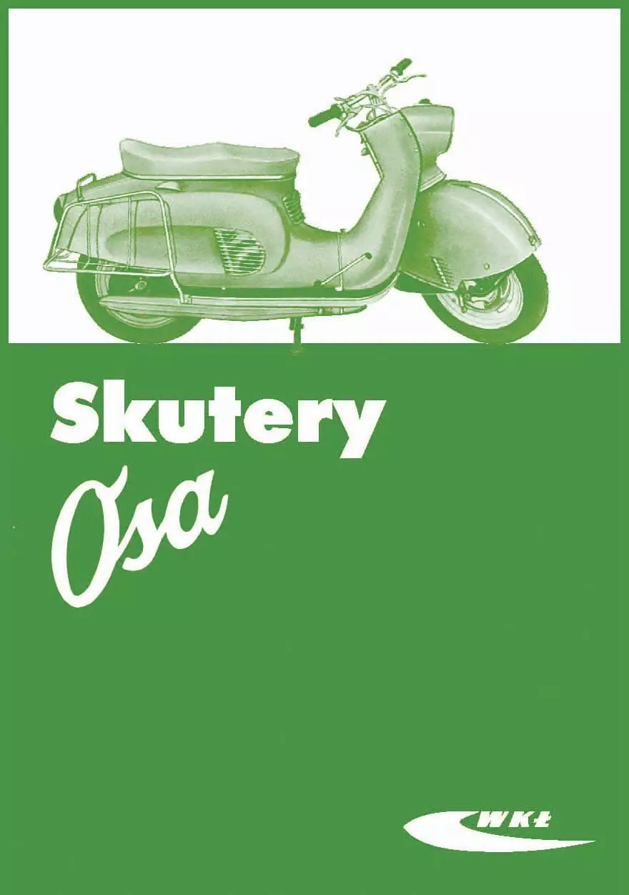 Książka - Skutery OSA