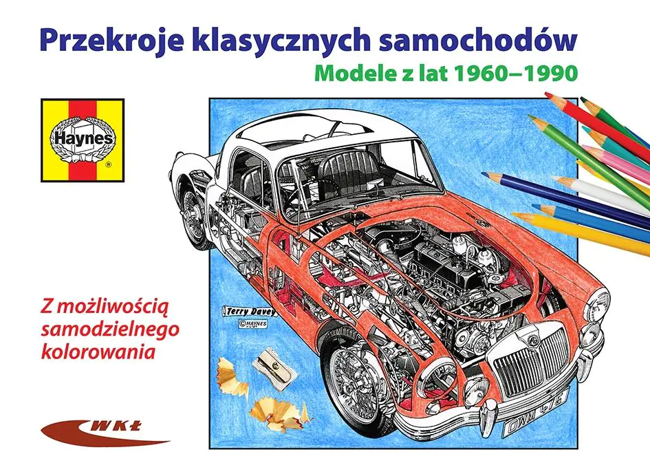 Książka - Przekroje klasycznych samochodów. Modele z lat 1960-1990
