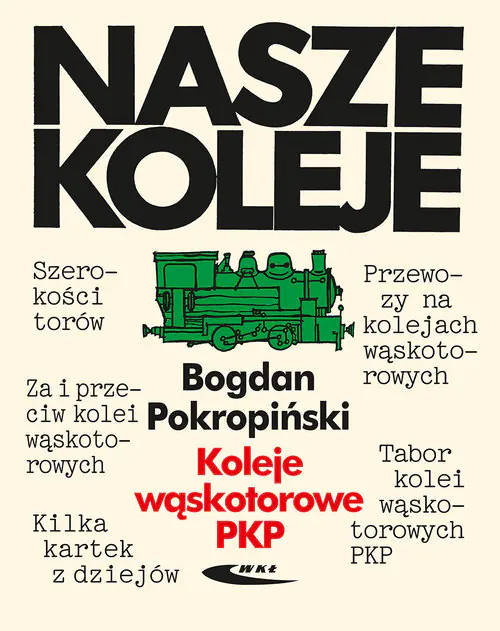 Książka - Koleje wąskotorowe PKP