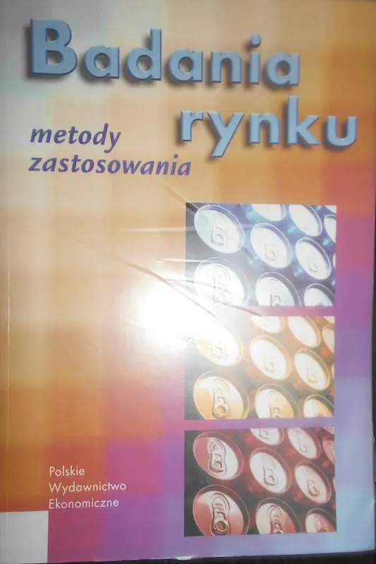 Książka - Badania rynku Metody zastosowania