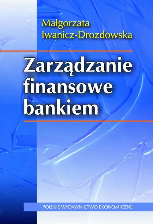 Książka - Zarządzanie finansowe bankiem