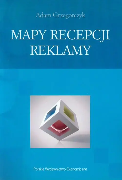 Książka - Mapy recepcji reklamy