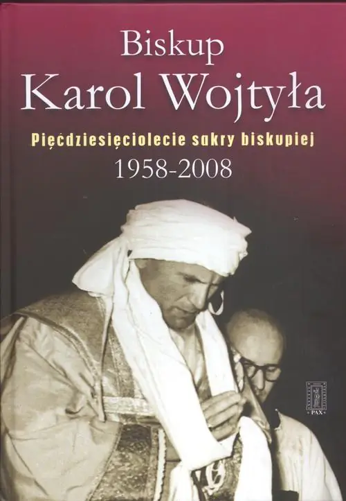 Książka - Biskup Karol Wojtyła. Pięćdziesięciolecie sakry biskupiej 1958-2008
