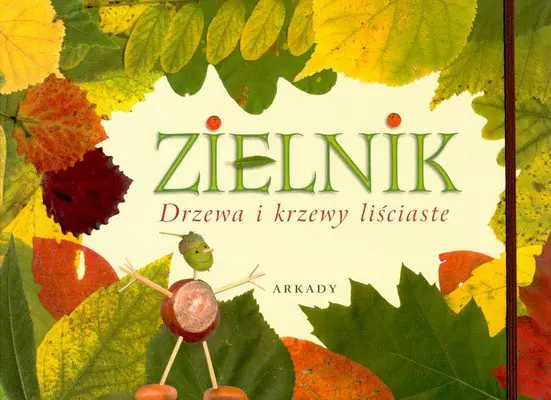 Książka - Zielnik. Drzewa i krzewy liściaste