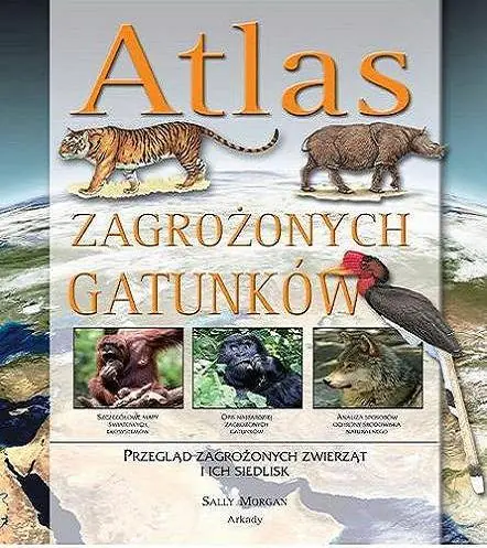 Książka - Atlas zagrożonych gatunków