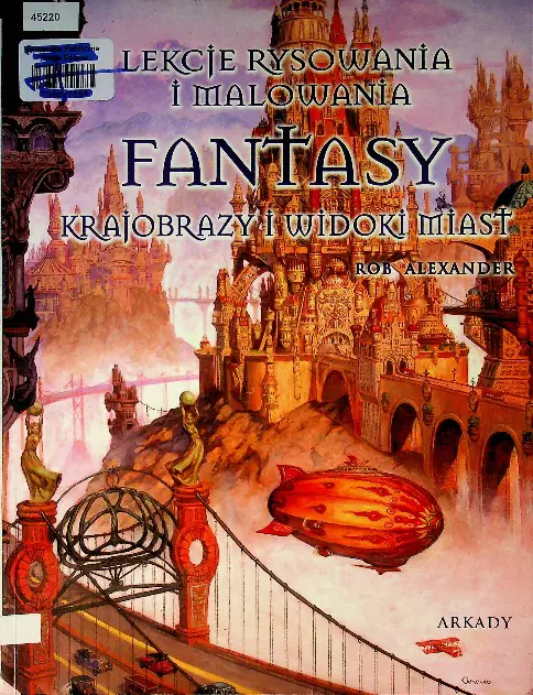 Książka - Lekcje rysowania i malowania. Fantasy Krajobrazy..