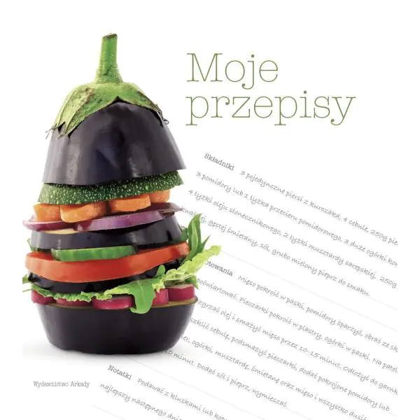 Książka - Moje przepisy
