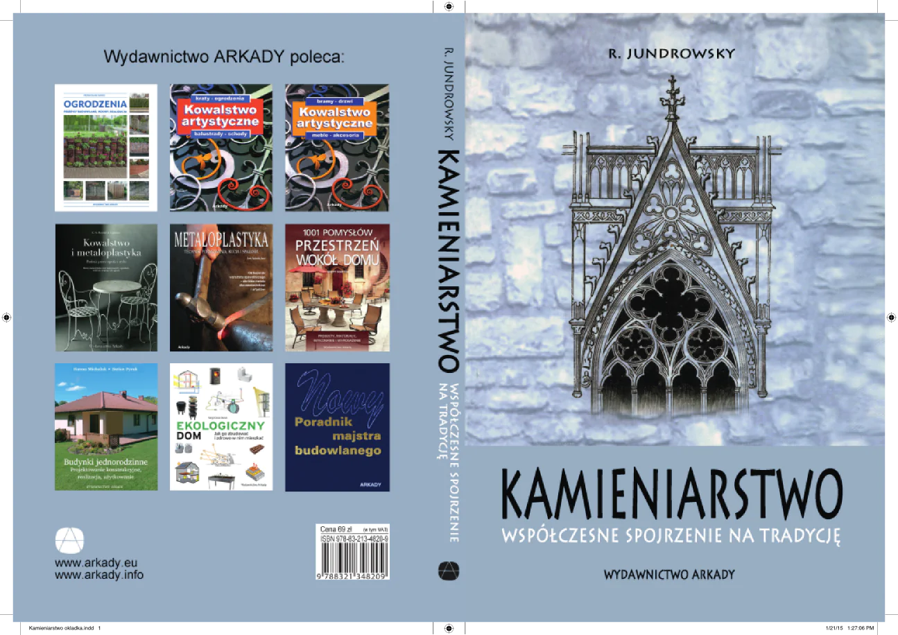 Książka - Kamieniarstwo. Współczesne spojrzenie na tradycję