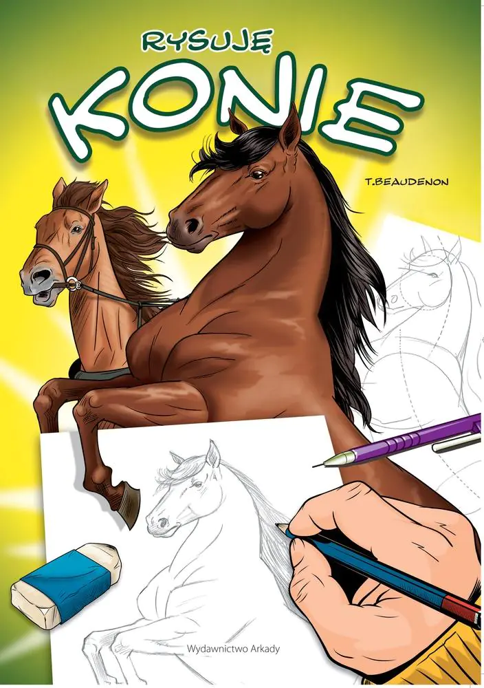 Książka - Rysuję konie
