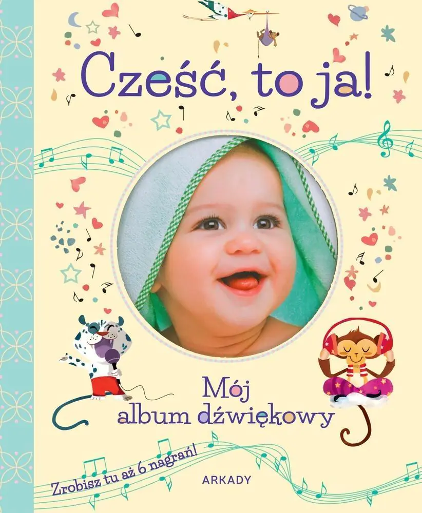 Książka - Cześć to ja! Mój album dźwiękowy