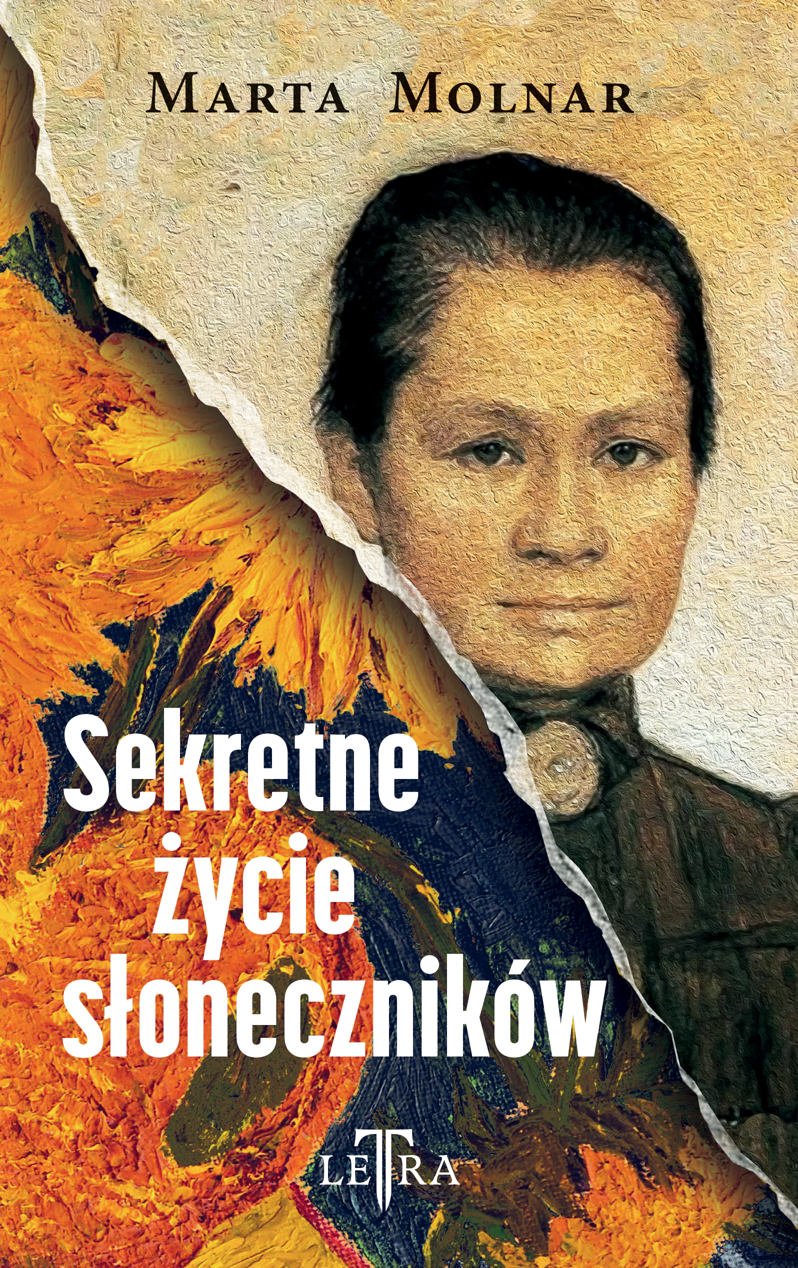 Książka - Sekretne życie słoneczników (barwione brzegi)