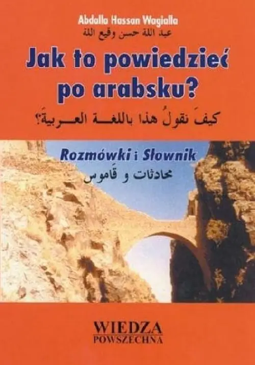 Książka - Jak to powiedzieć po arabsku?