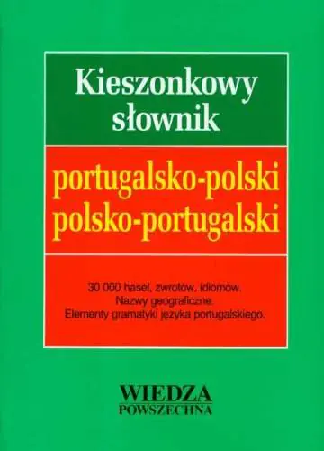Książka - Kieszonkowy słownik portugalsko-polski, polsko-portugalski