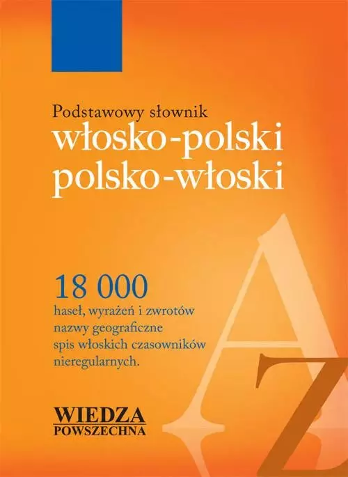 Książka - Podstawowy słownik włosko-polski, polsko-włoski