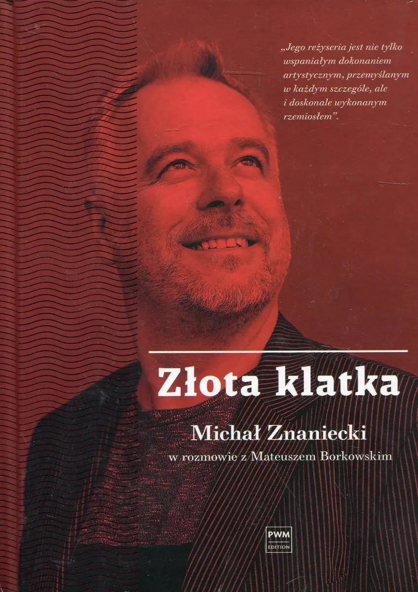Książka - Złota klatka. Michał Znaniecki w rozmowie z Mateuszem Borkowskim