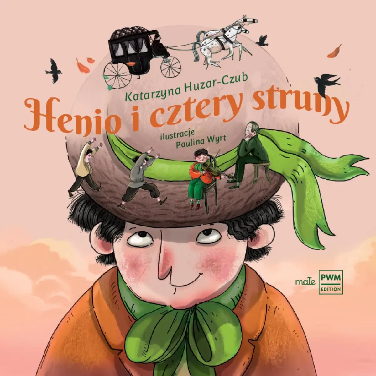 Książka - Henio i cztery struny