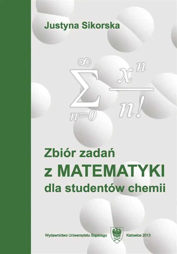 Książka - Zbiór zadań z matematyki dla studentów chemii w.5