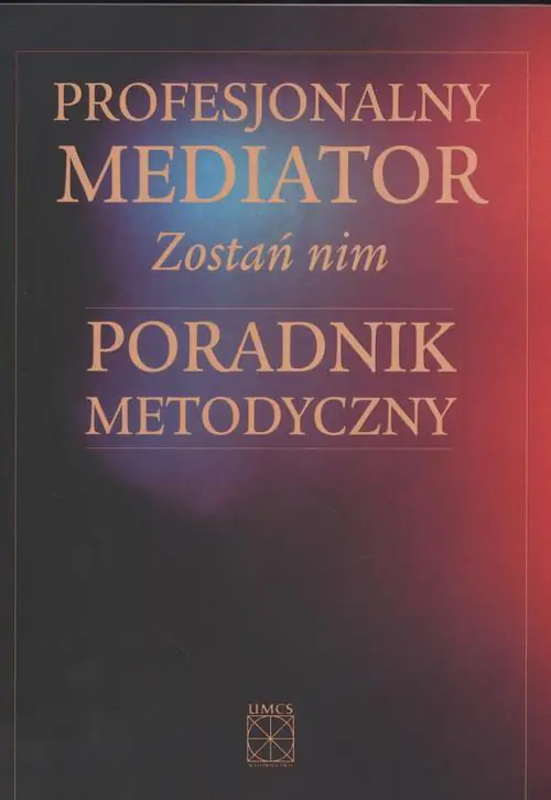 Książka - Profesjonalny mediator.