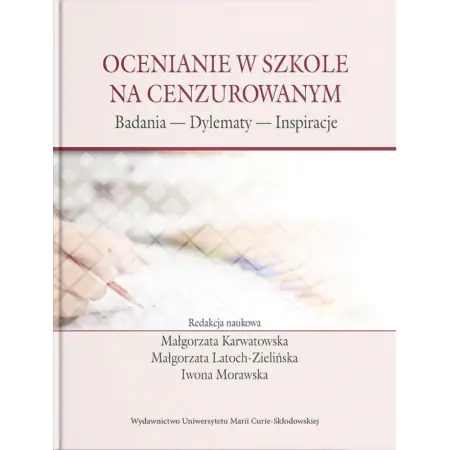 Książka - Ocenianie w szkole na cenzurowanym