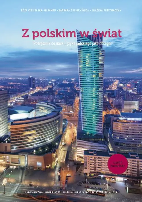 Książka - Podręcznik do nauki języka polskiego jako obcego. Z polskim w świat. Część 2