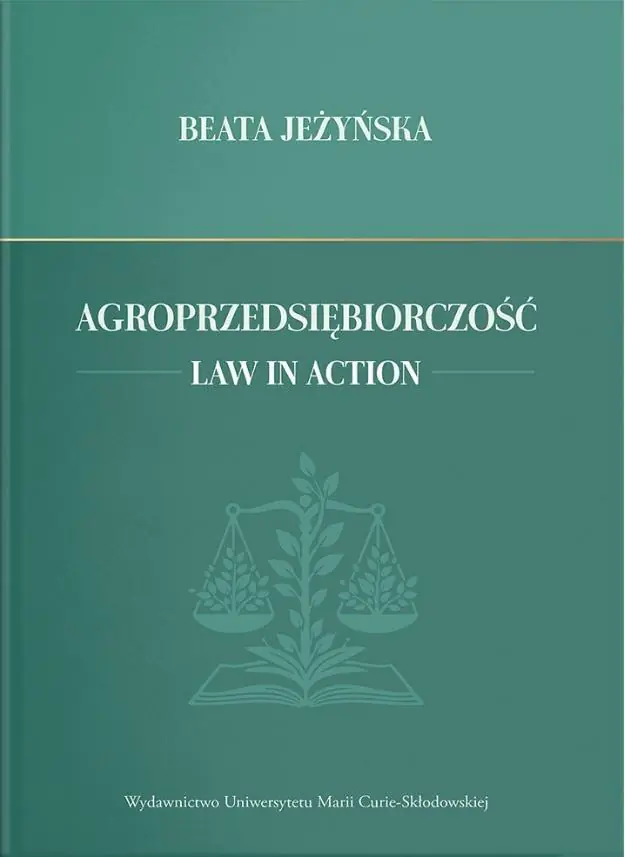 Książka - Agroprzedsiębiorczość. Law in Action