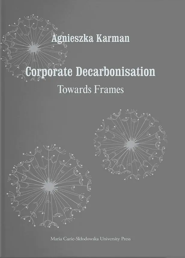 Książka - Corporate Decarbonisation. Towards Frames