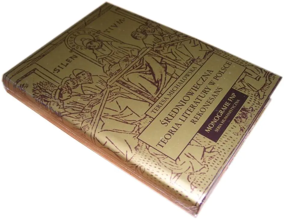 Książka - Średniowieczna teoria literatury w Polsce: rekonesans