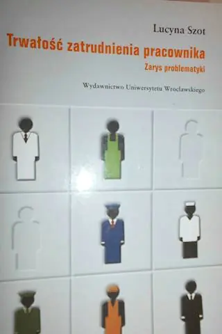 Książka - TRWAŁOŚĆ ZATRUDNIENIA PRACOWNIKA ZARYS PROBLEMATYKI