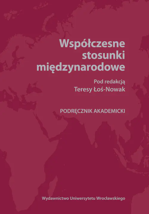 Książka - Współczesne stosunki międzynarodowe