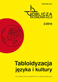 Książka - Tabloidyzacja języka i kultury