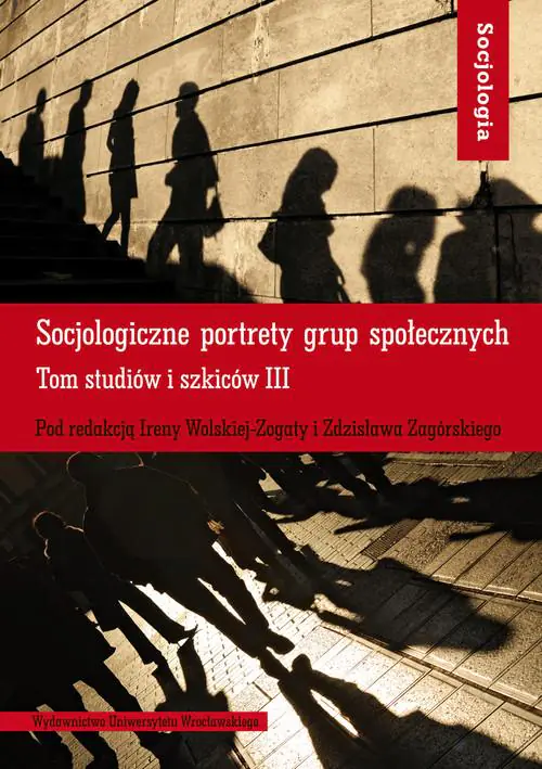 Książka - Socjologiczne portrety grup społecznych