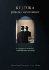 Książka - Kultura, pamięć i zapomnienie