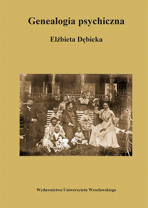 Książka - Genealogia psychiczna