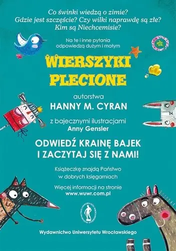 Książka - Wierszyki plecione