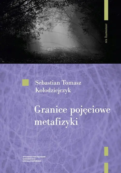 Książka - Granice pojęciowe metafizyki