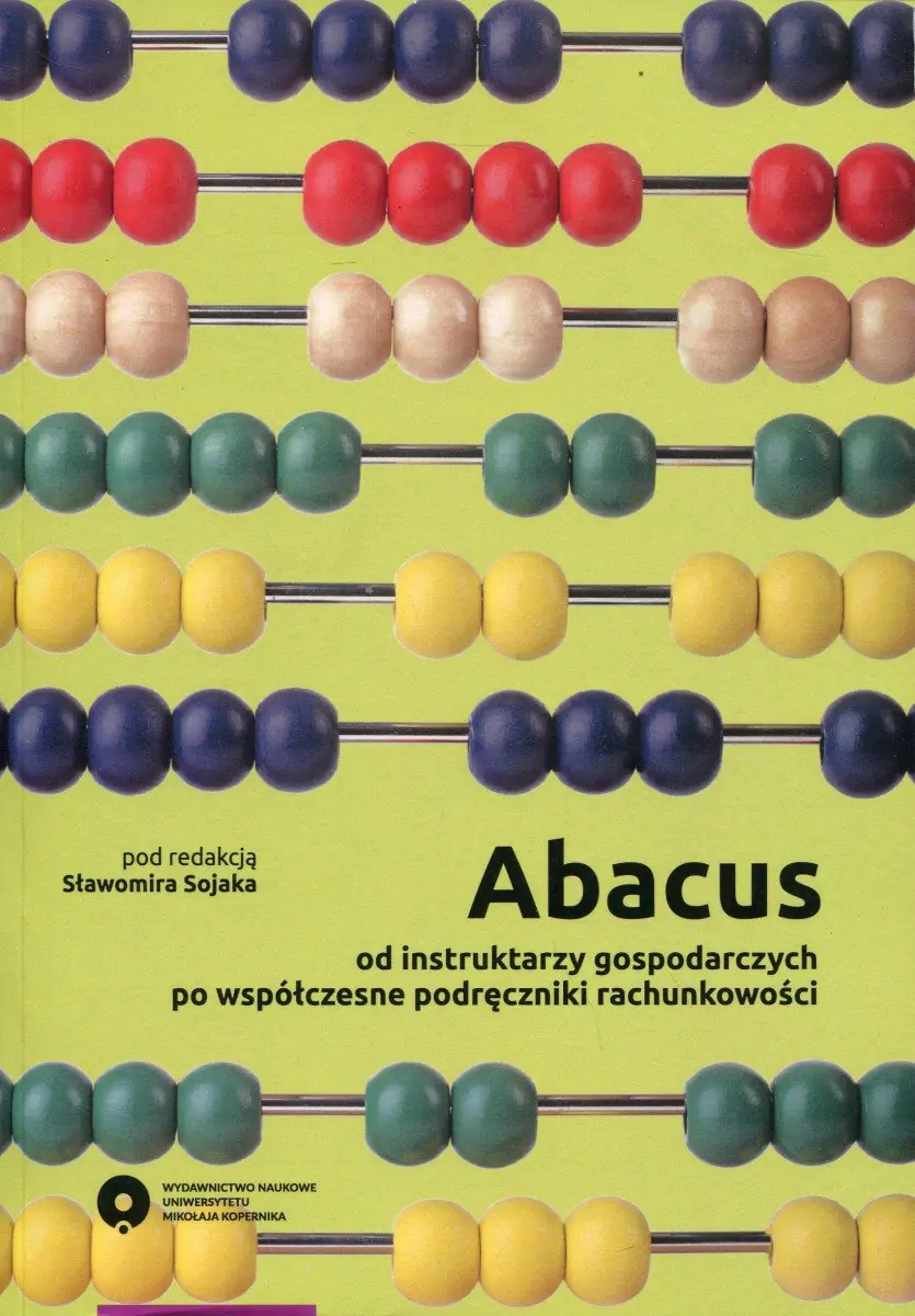 Książka - Abacus. Od instruktarzy gospodarczych po współczesne podręczniki rachunkowości