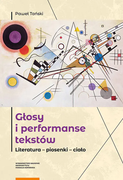 Książka - Głosy i performanse tekstów. Literatura, piosenki, ciało