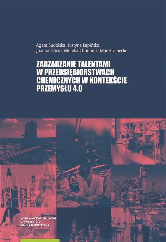 Książka - Zarządzanie talentami w przedsiębiorstwach chemicznych w kontekście Przemysłu 4.0