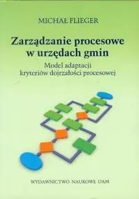 Książka - Zarządzanie procesowe w urzędach gmin. Model adaptacji kryteriów dojrzałości procesowej
