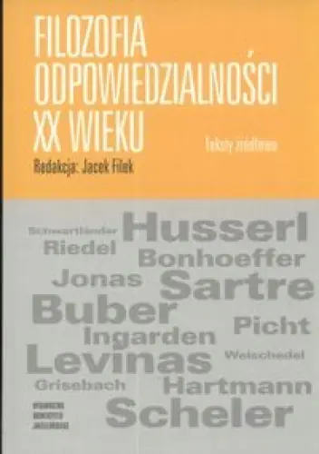 Książka - Filozofia odpowiedzialności XX wieku