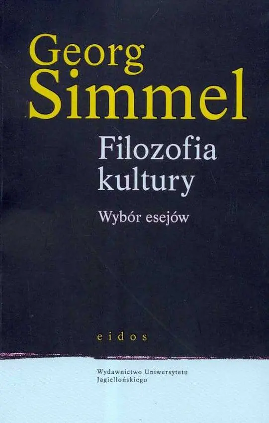 Książka - Filozofia kultury. Wybór esejów