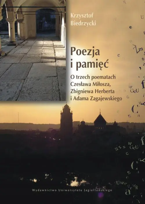 Książka - Poezja i pamięć