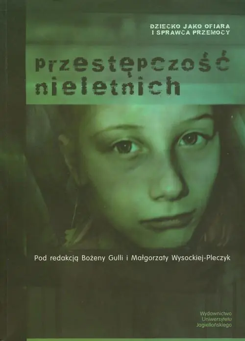 Książka - Przęstępczość nieletnich