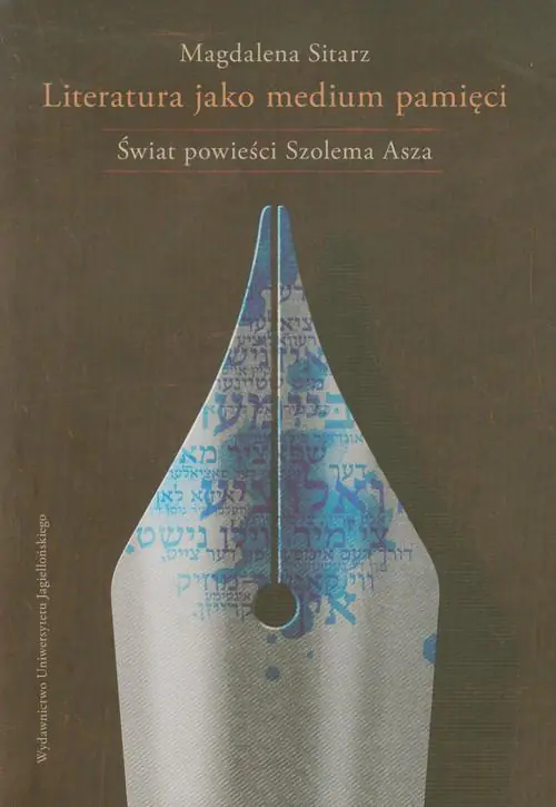Książka - Literatura jako medium pamięci